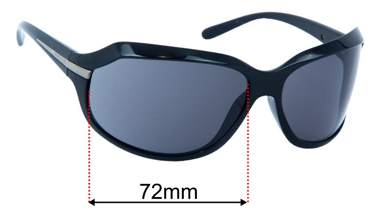 PRADA サングラス SPR14G Prada SPR14G 72mm Replacement Lenses by Sunglass Fix™